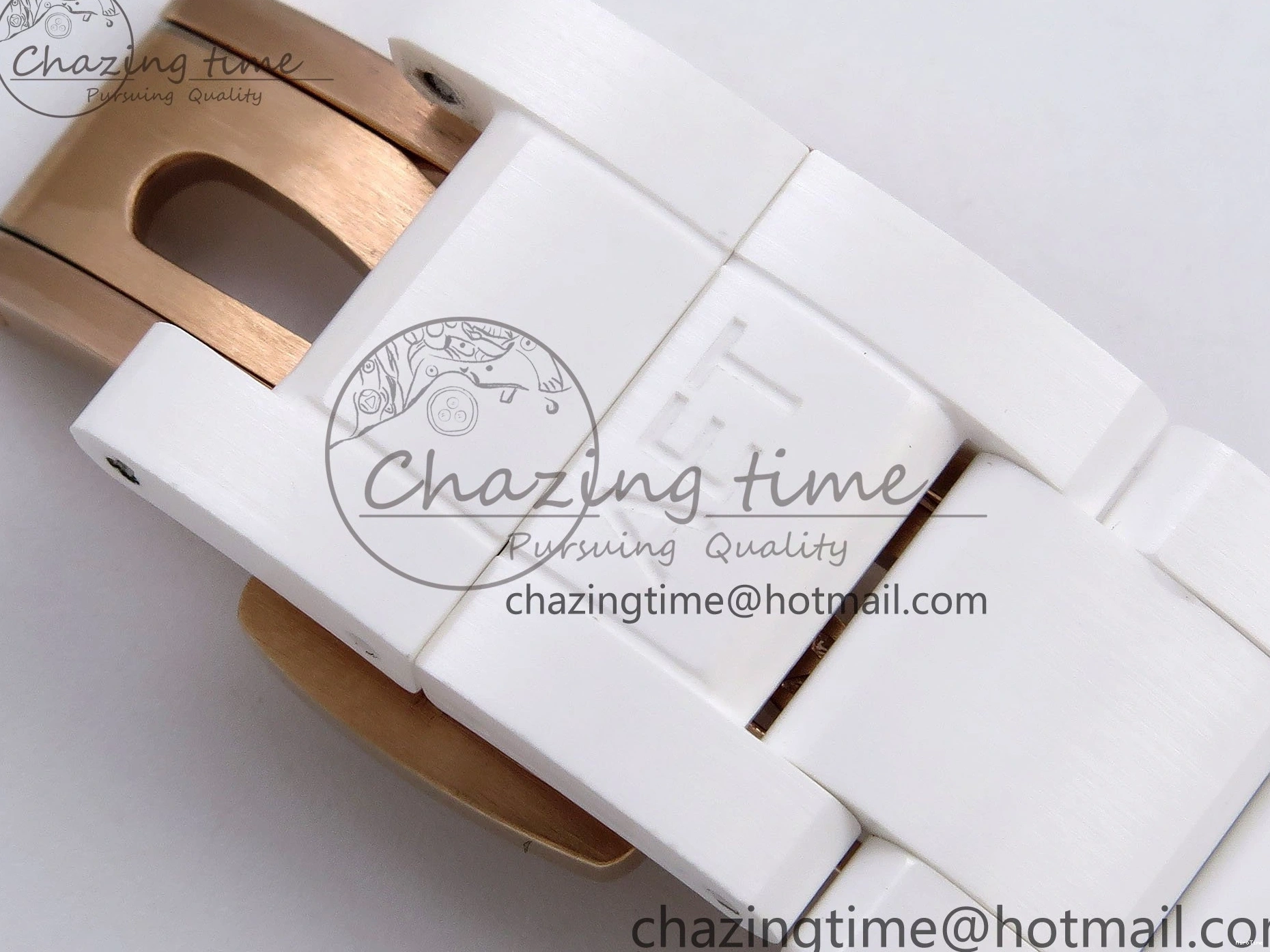 MiroTime 1231 TopPick Daytona AET White Solid Ceramic Case and Bracelet Pink Dial ZF 1:1 Best Edition SH 1650